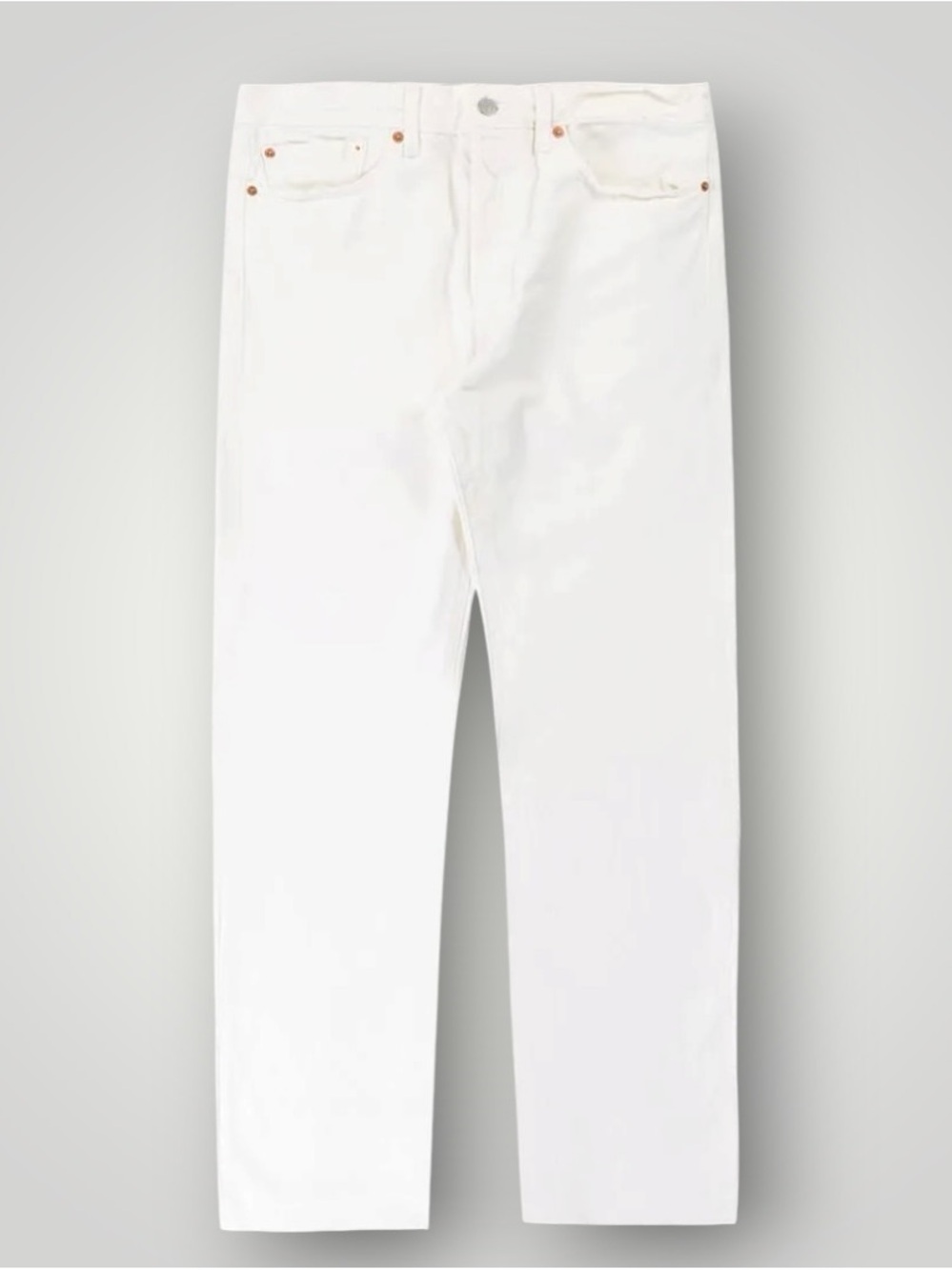 Denim tears x Levi’s 501 white classic jeans